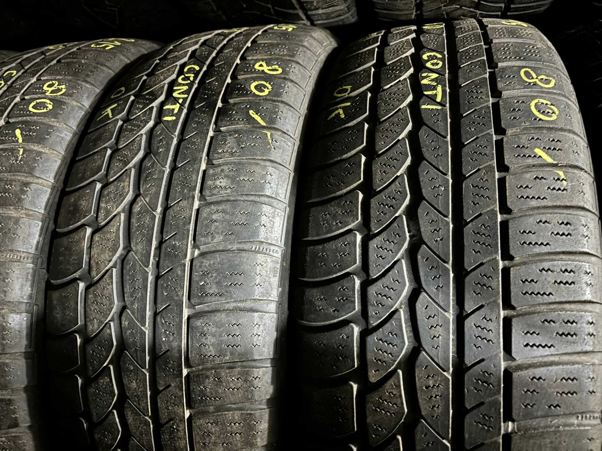 4X Opony Zimowe 215/60R17 CONTINENTAL WINTER CONTACT 5.3MM Spr. Całe!