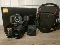 Aparat Nikon d5500 +obiektyw 18-105vr kit