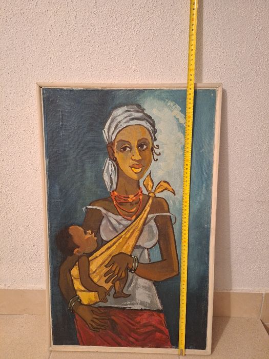 Quadro pintado à mão