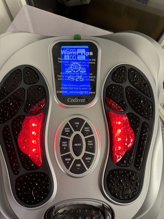 Масажер для ніг та тіла Creliver AST-300A електростимулятор EMS TENS