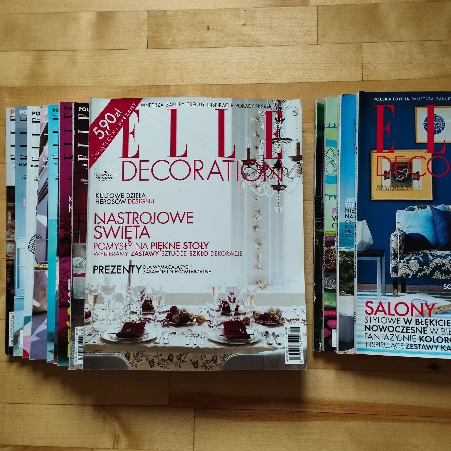 Elle Decoration kompletne roczniki od 2009 do 2018