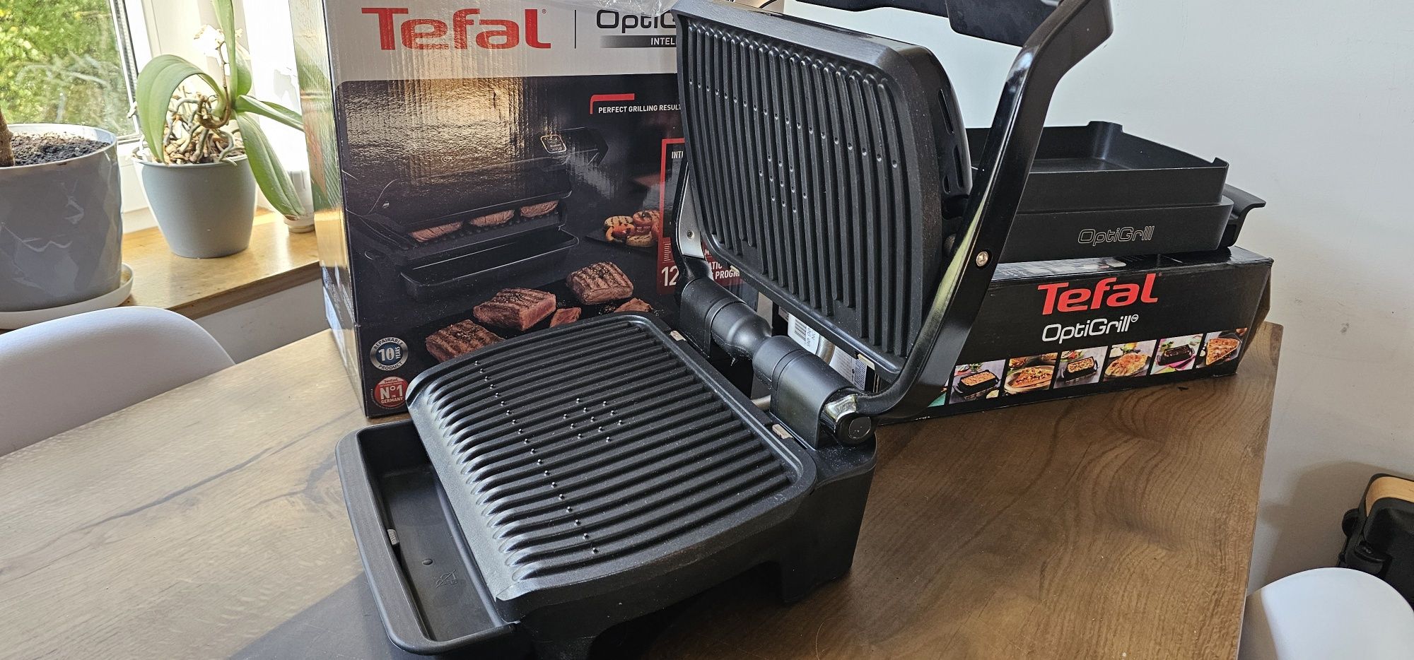 Tefal Optigrill Elite Czarny + Forma do pieczenia