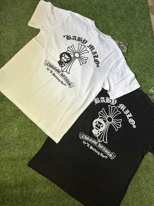 Футболка Bape x Chrome hearts