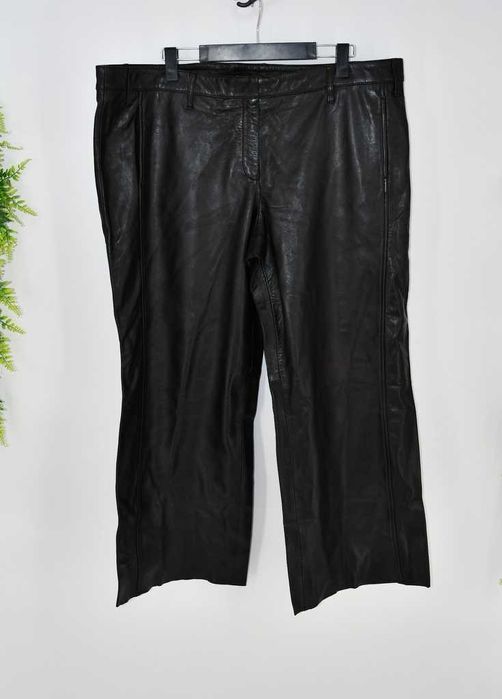 Miękkie skórzane spodnie Bonprix 52