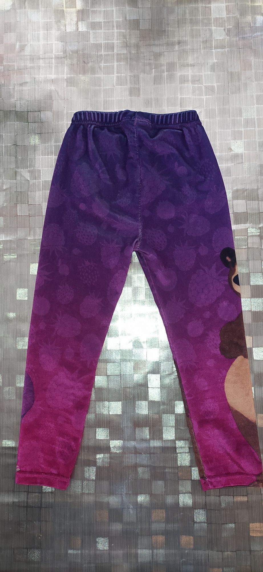 Legginsy dziewczęce 98-104 + torebka