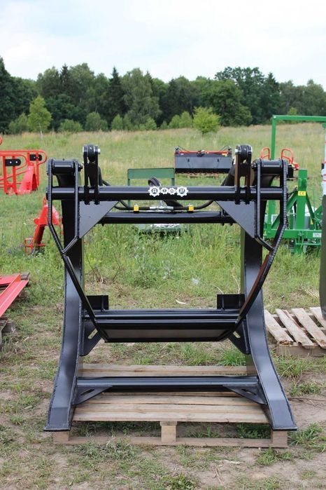 Chwytak do drewna drzewa bali do Manitou JCB Euroramka ładowarka