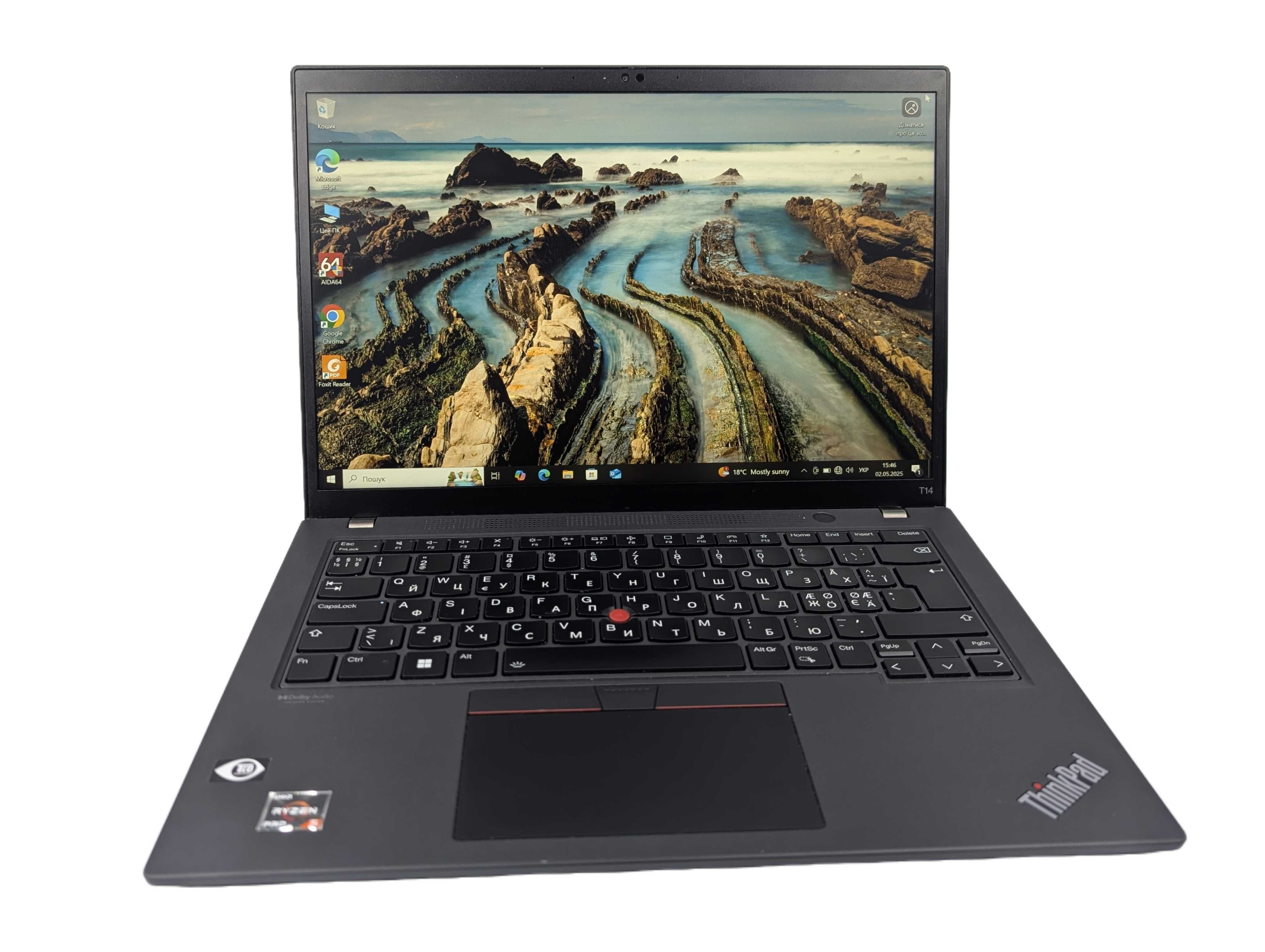 Ноутбук Lenovo ThinkPad T14 Gen 3/Ryzen 5 Pro 6650U/16/256/14 IPS FHD