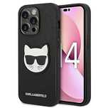 Etui Karl Lagerfeld Saffiano Choupette Head Patch na iPhone 14 Pro - c