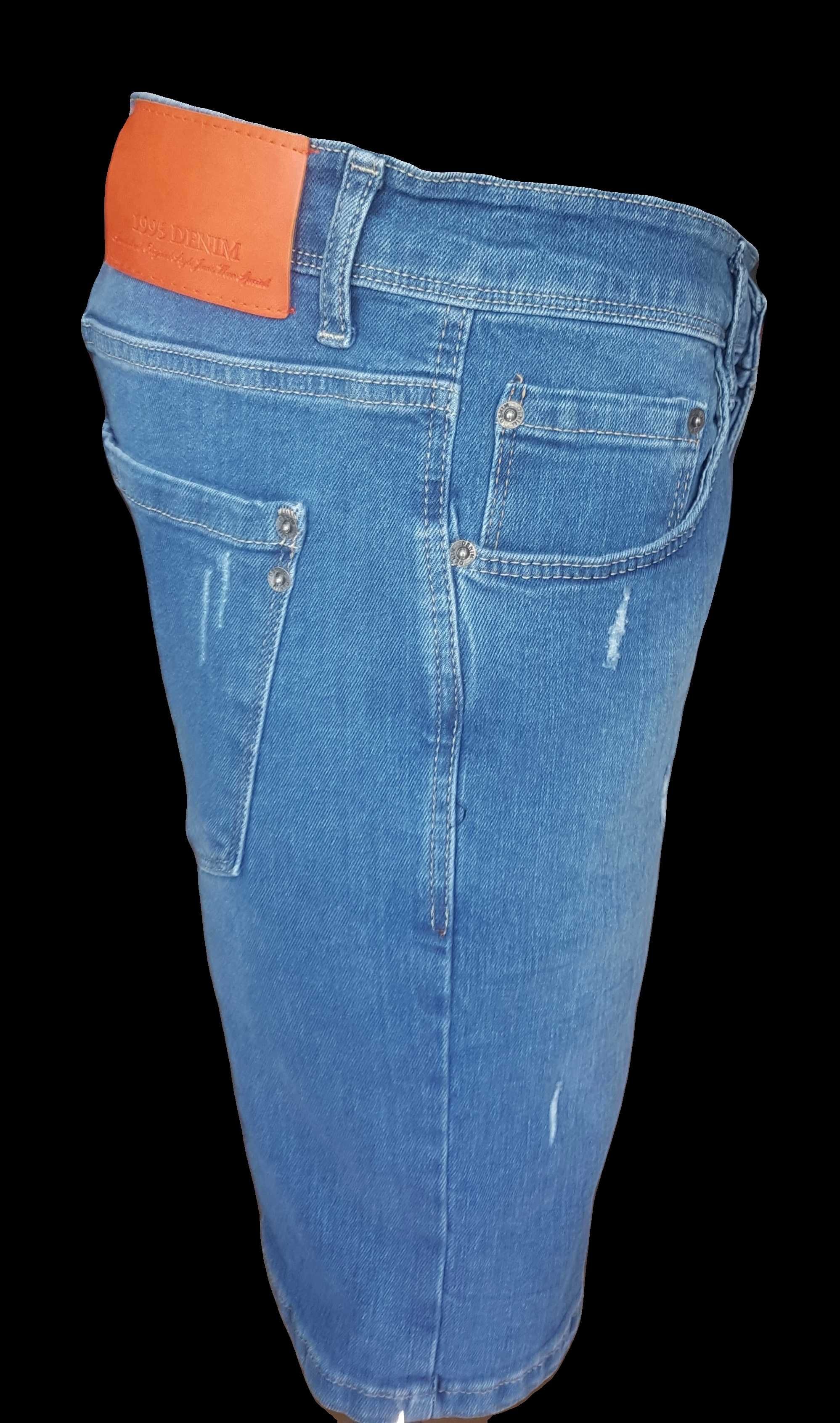 мужские шорты  1995 DENIM WEAR W.36  98%cottn+2% elasthane