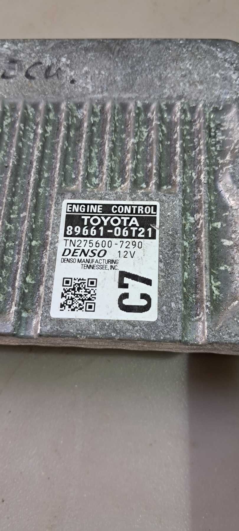 Toyota Camry v55 15-17 2.5 Блок ECU компьютер двигателя / Камри 55 USA