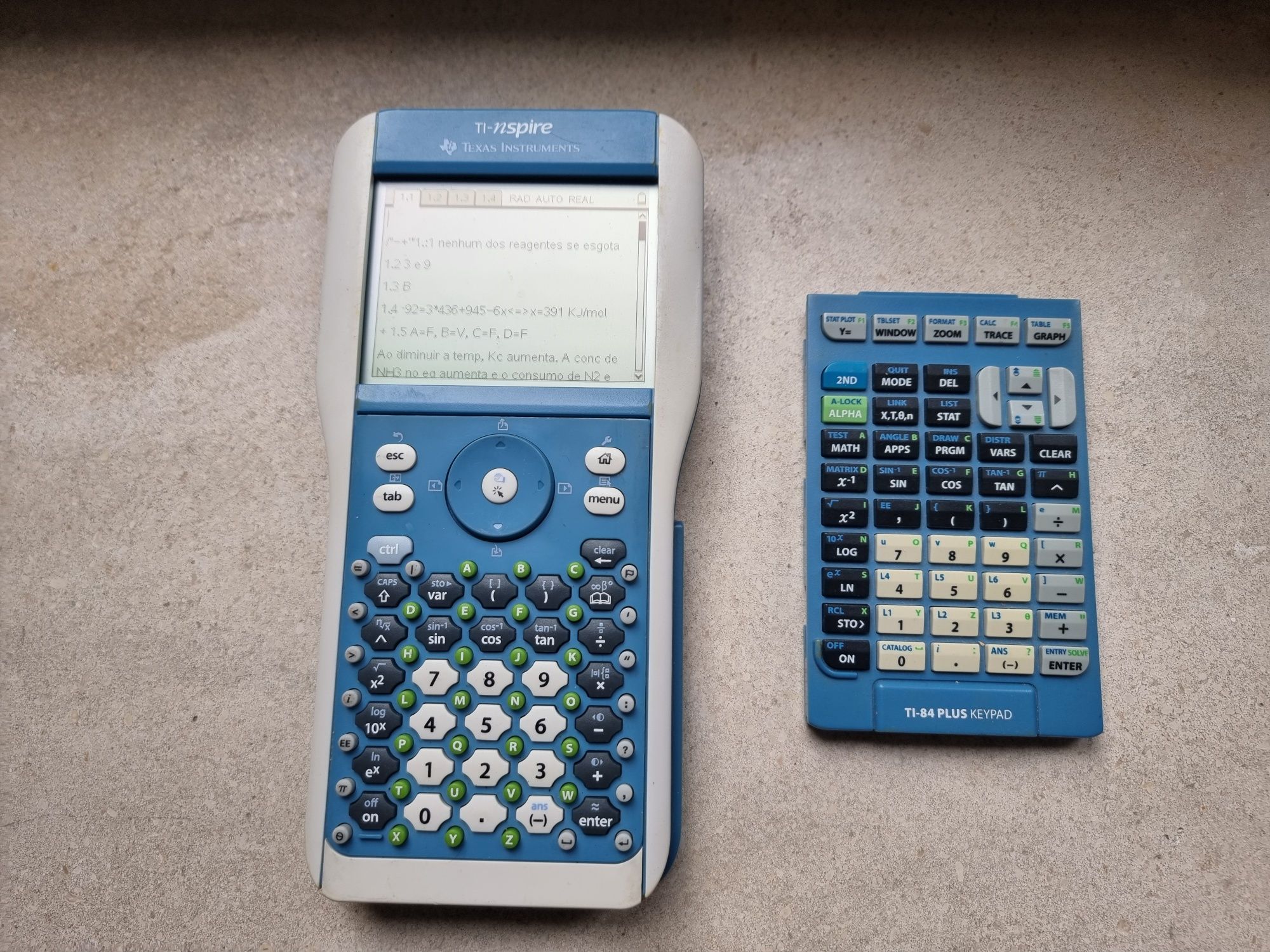 Calculadora Gráfica Texas Instruments TI - N'SPIRE com módulo TI-84 Pl