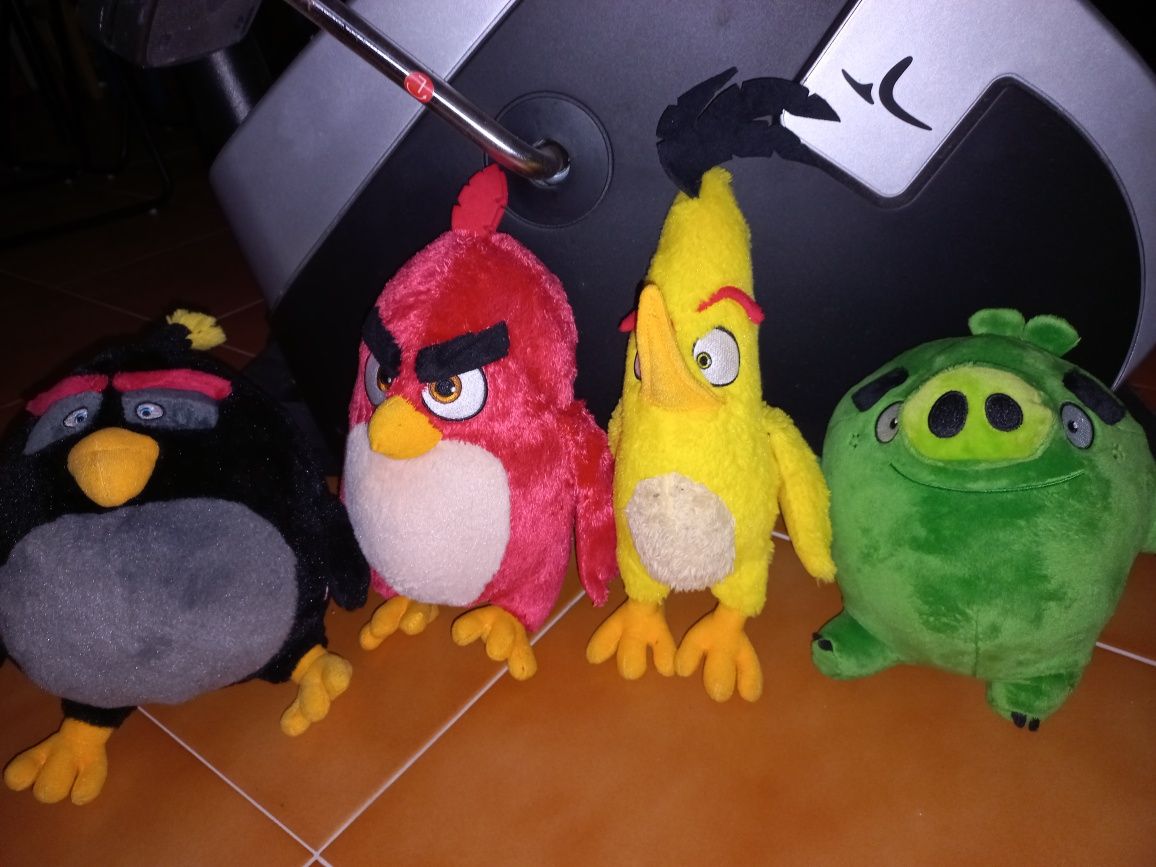 Peluches Angry Birds - vários tamanhos