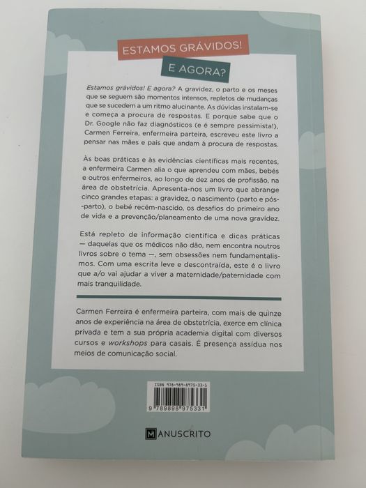 “Estamos Grávidos! E Agora?” De Carmen Ferreira