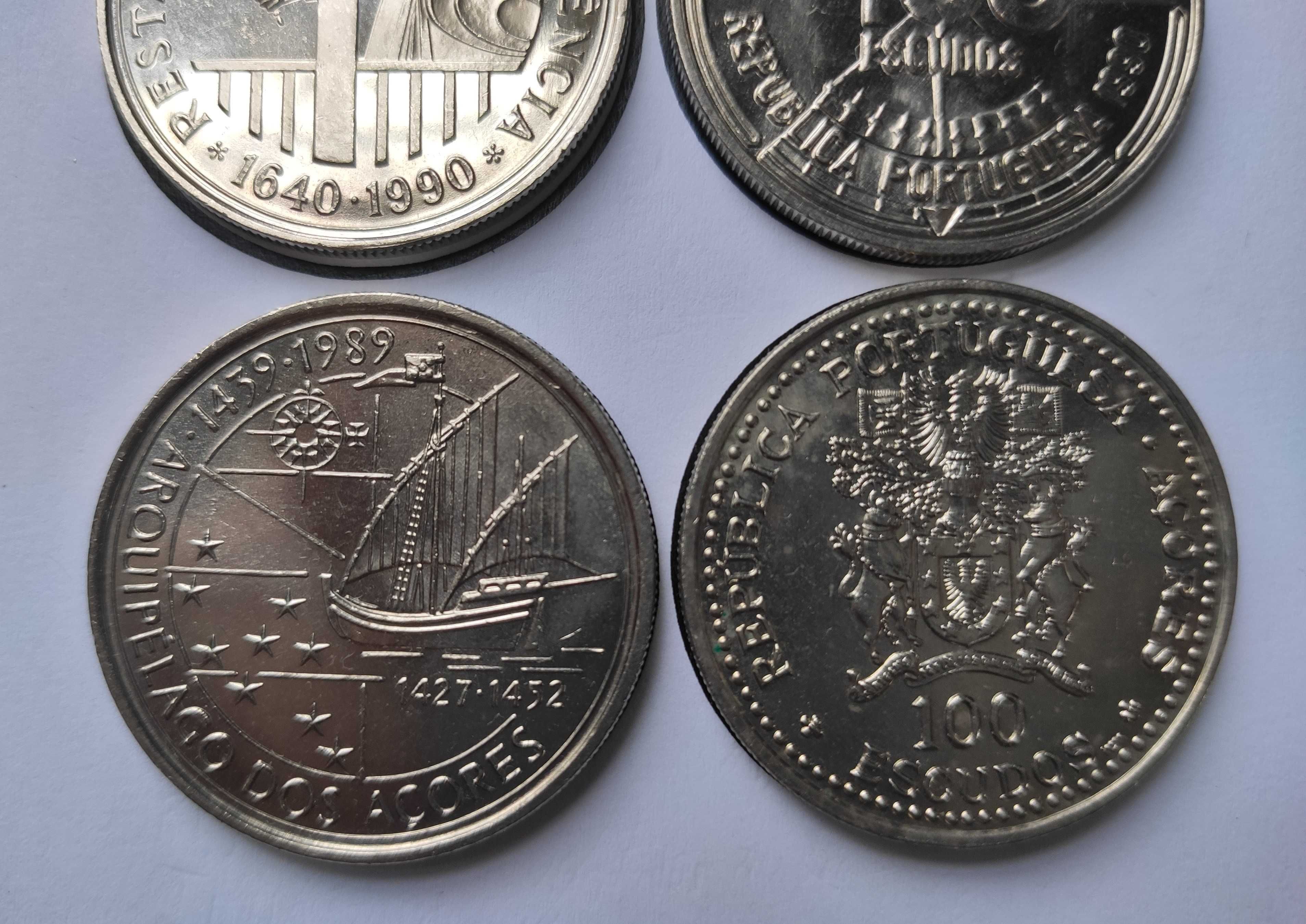 Conjunto 4 moedas de 100 Escudos – Várias (nº5)
