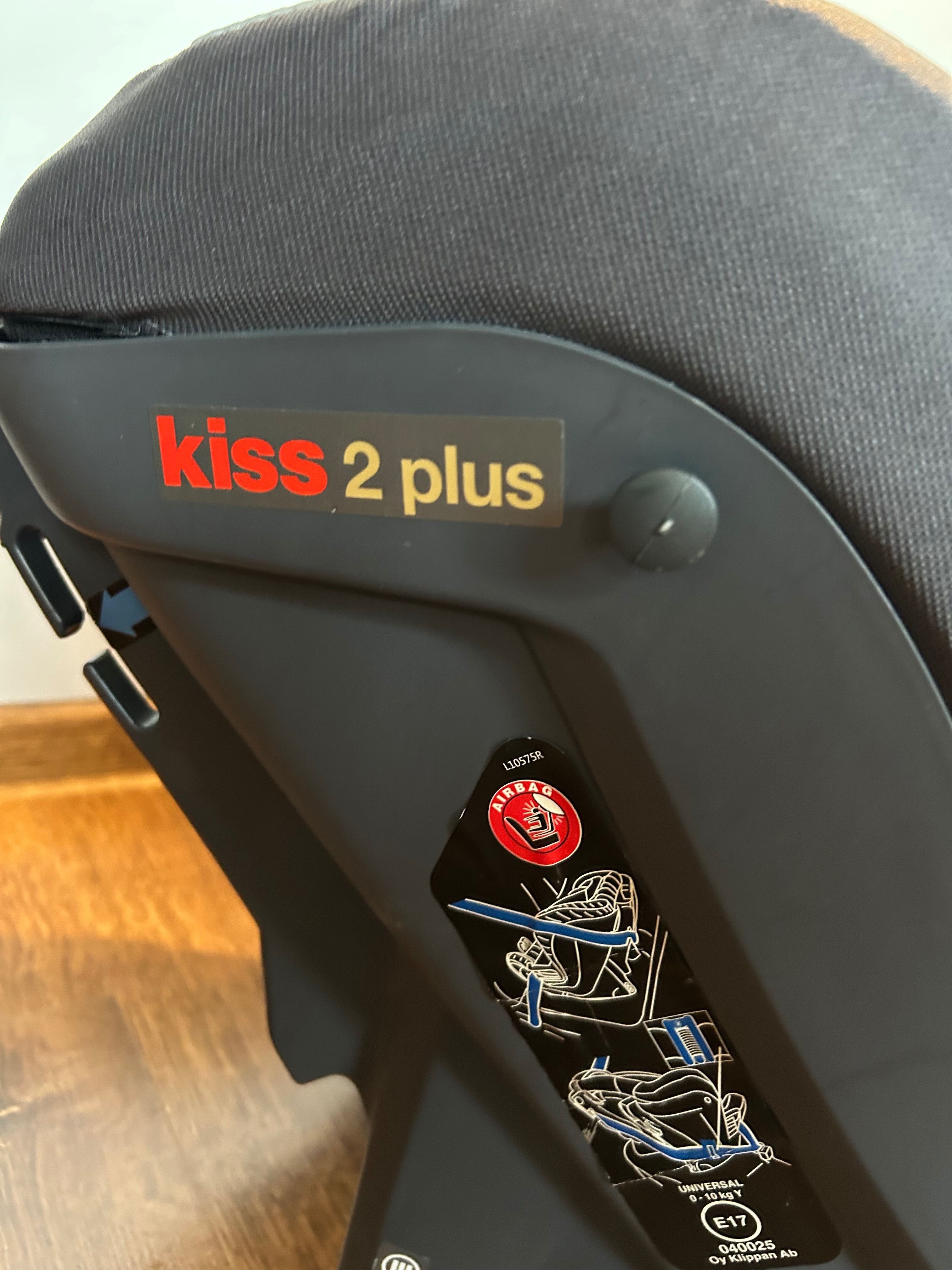 Fotelik samochodowy Klippan Kiss Plus tyłem do kierunku jazdy 0-18 kg