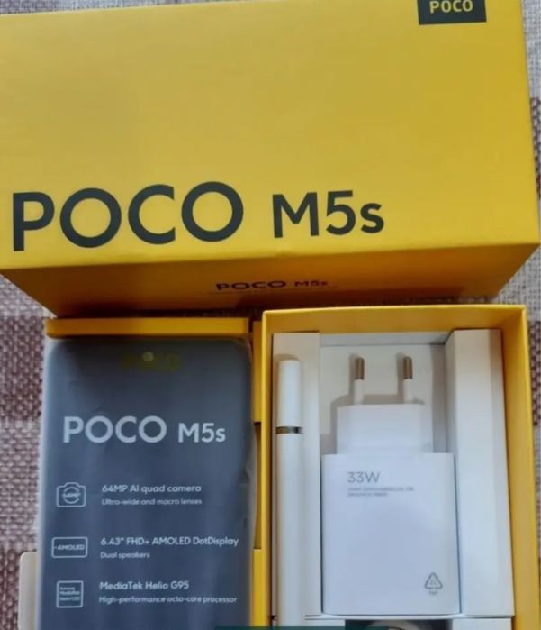 Смартфон: POCO m5s 6 ОЗП 128Gb.