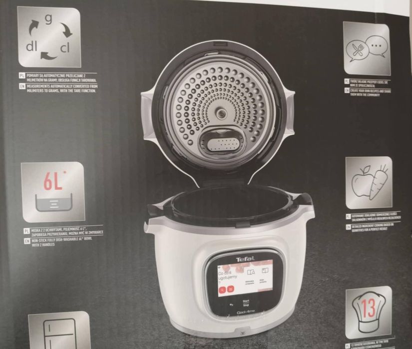 Multicooker Tefal Cook4Me Touch Pro