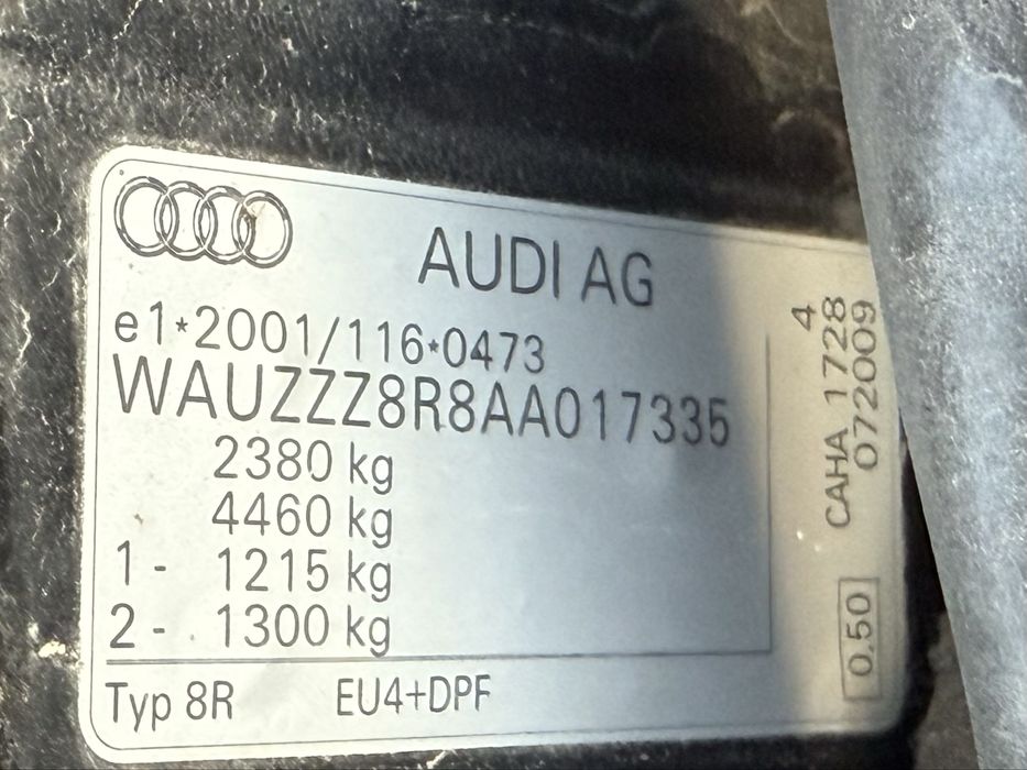 Audi Q5 2009 ТDI 2.0