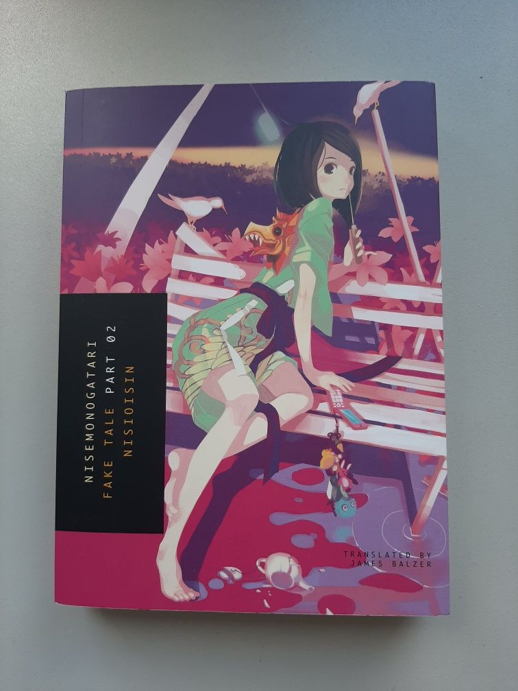 Nisemonogatari fake tale part 02 nisioisin książka powieść light novel