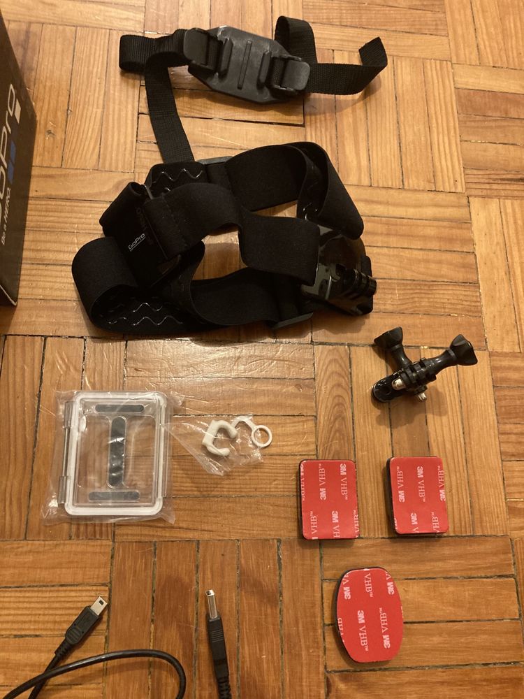 Acessorios GoPro Hero 2 + mala transporte