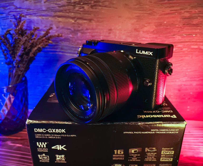 Panasonic Lumix DMC-GX80 + об'єктив lumix G Vario 12-60mm
