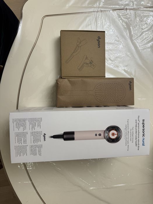 Фен Dyson Supersonic HD16 Nural Ceramic Pink/Rose Gold +подарунок