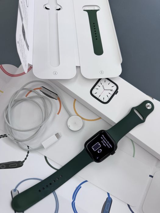 Iwatch 7 caly komplet bateria 85%