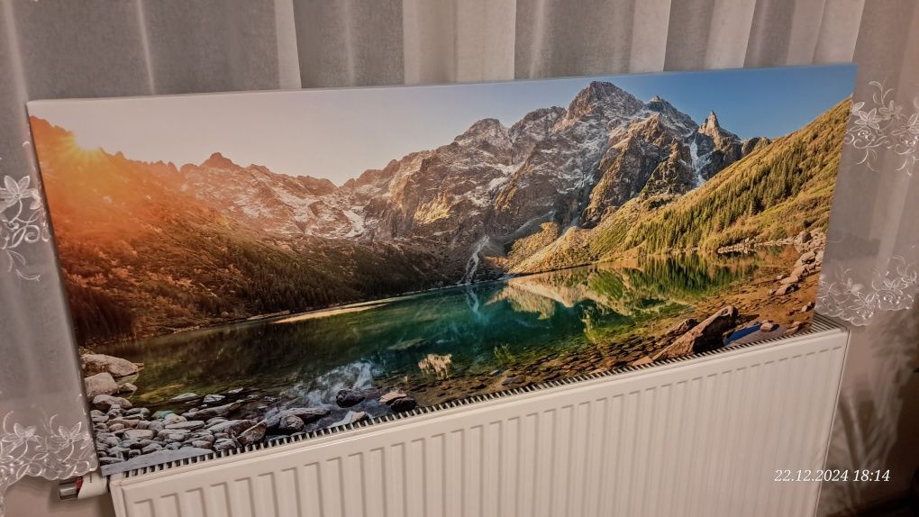Obraz z motywem gór- Morskie oko
