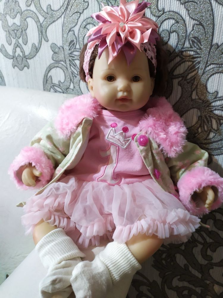 Лялька кукла дівчинка пупс с клеймом