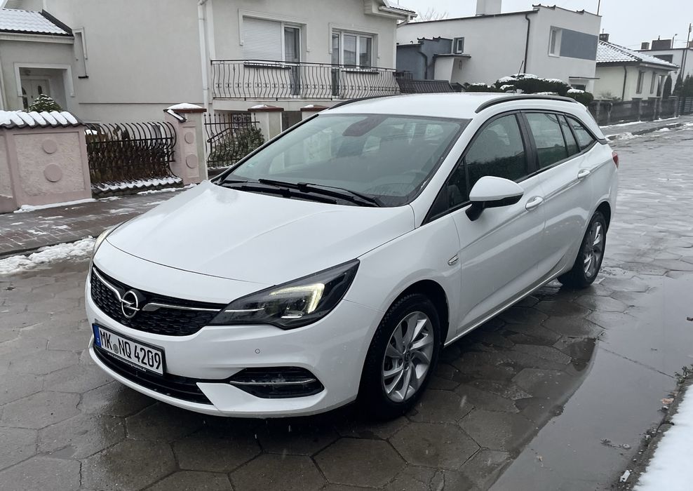 Opel Astra 1.5 D 2020 Lift Jak nowa Bezwypadek Kamera Niski przebieg