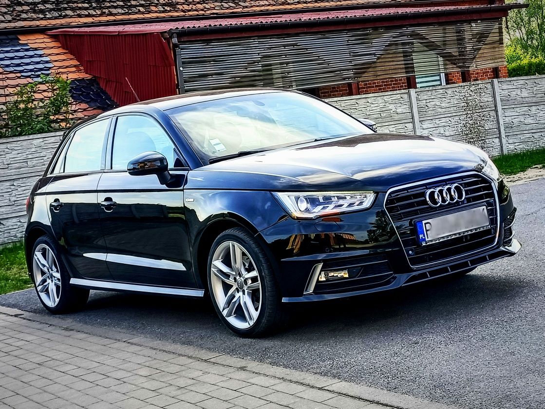 Audi A1 LIFT 2015r 1.4Turbo 150KM/Pełen S-Line/Ledy/BiXenon/NAVI/ALU17