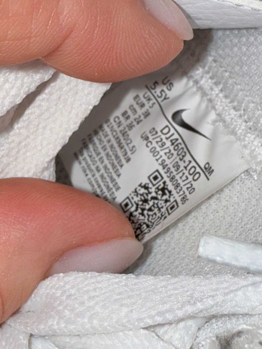 Шкіряні кеди, кросівки nike blazer mid 77 оригінал, р-р 38 уст 24,5 см