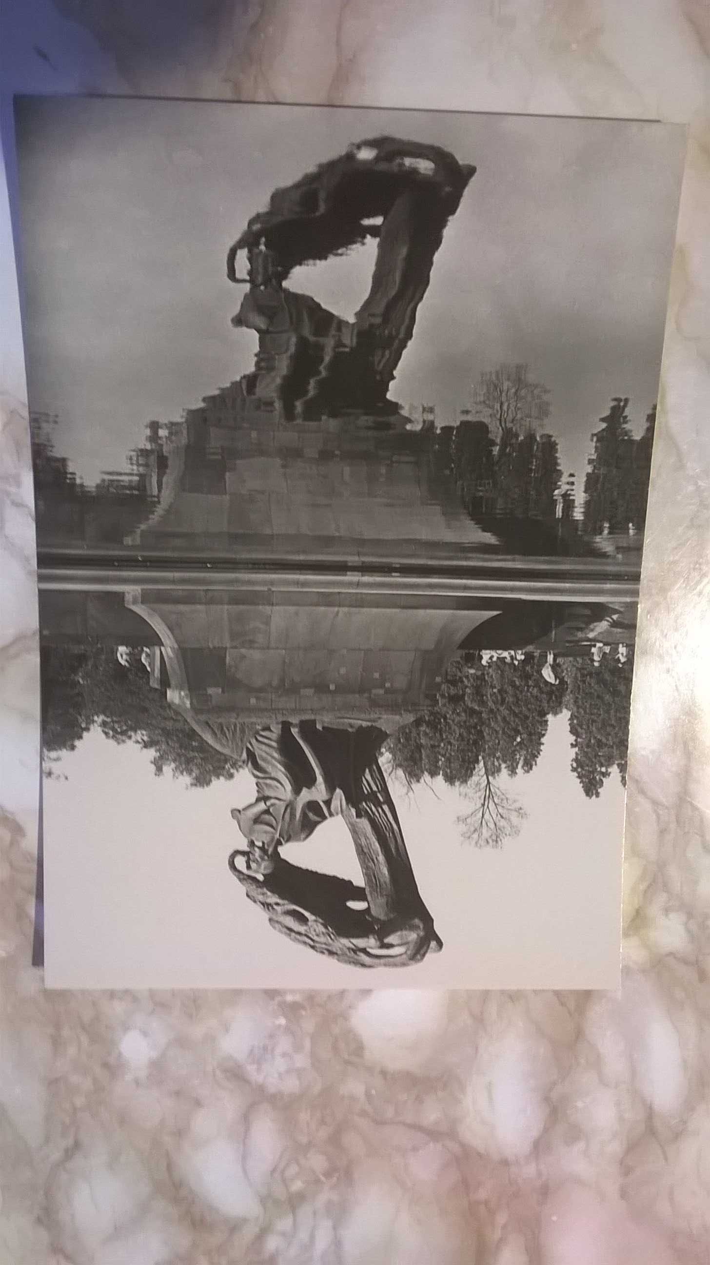 (widokówki) pocztówki czarno-białe Warszawa w latach PRL