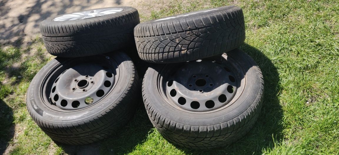 VW AUDI SKODA SEAT Шини в зборі. Dunlop