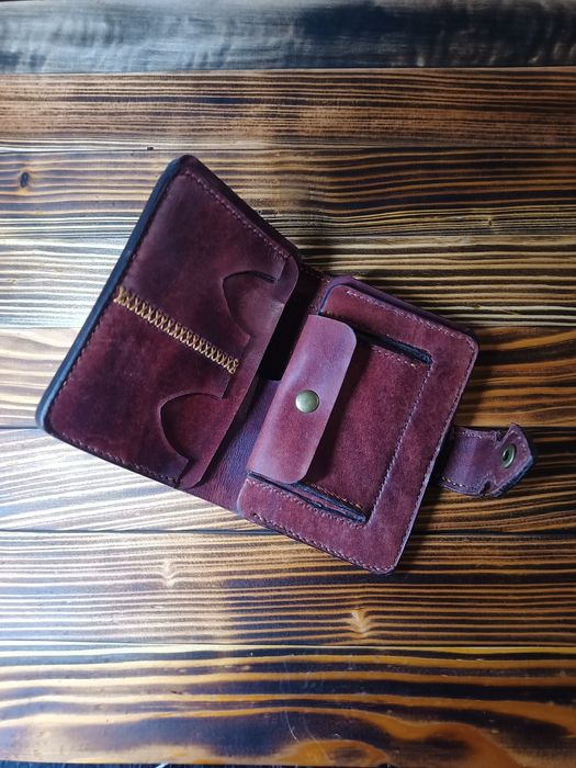Гаманець, портмоне ручної роботи з натуральної шкіри