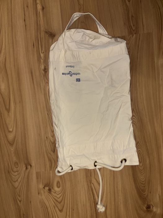 Biały marynarski / wojskowy worek - torba