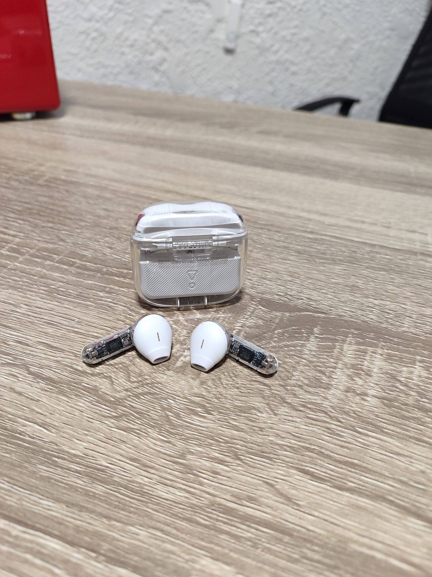 Бездротові навушники TWS JBL Tune Flex Ghost by HARMAN Bluetooth 5.2 A