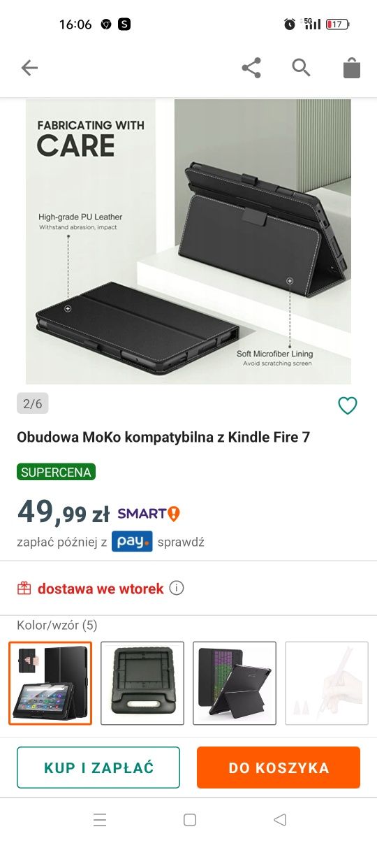 Etui do tableta fire 7/2022