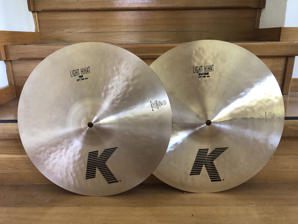 Talerze Zildjian K Light Hi-Hat 15 - perkusja