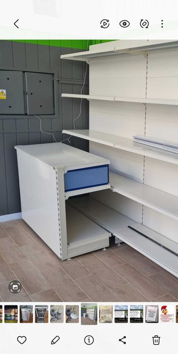 Sprzedam regałe metalowe przyścienne