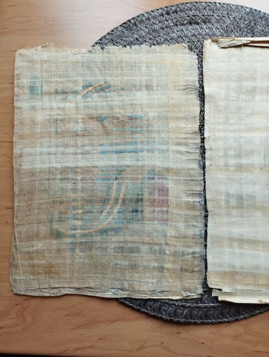 Oryginalne egipskie papirusy, vinted