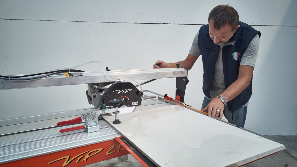 Przecinarka stołowa gresu płytek BATTIPAV vip raimodni sigma rubi