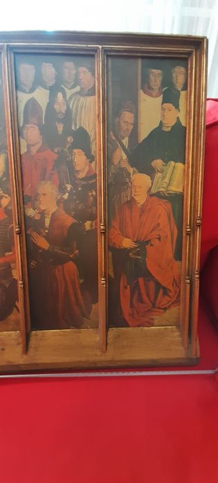 Réplica emoldurada dos paineis de S.Vicente