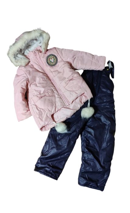 Зимовий комбінезон з курткою комплект 92-98 р 2-3 роки