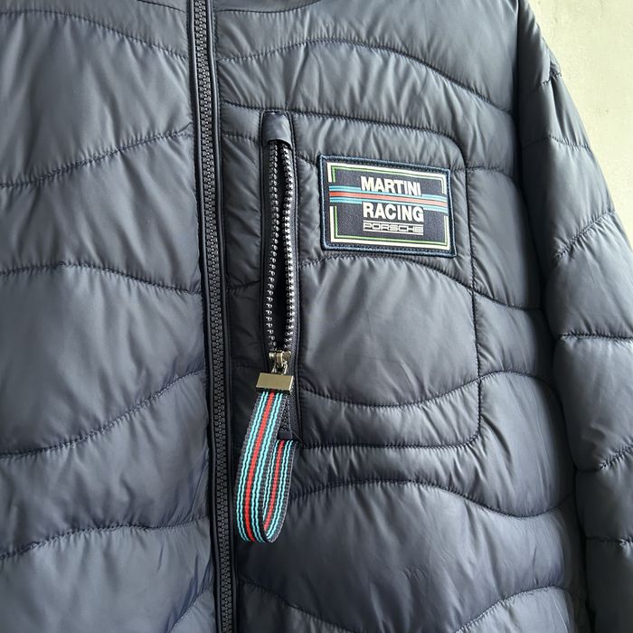 Чоловіча куртка Porsche Martini Racing оригінал зимова двухсороння хл
