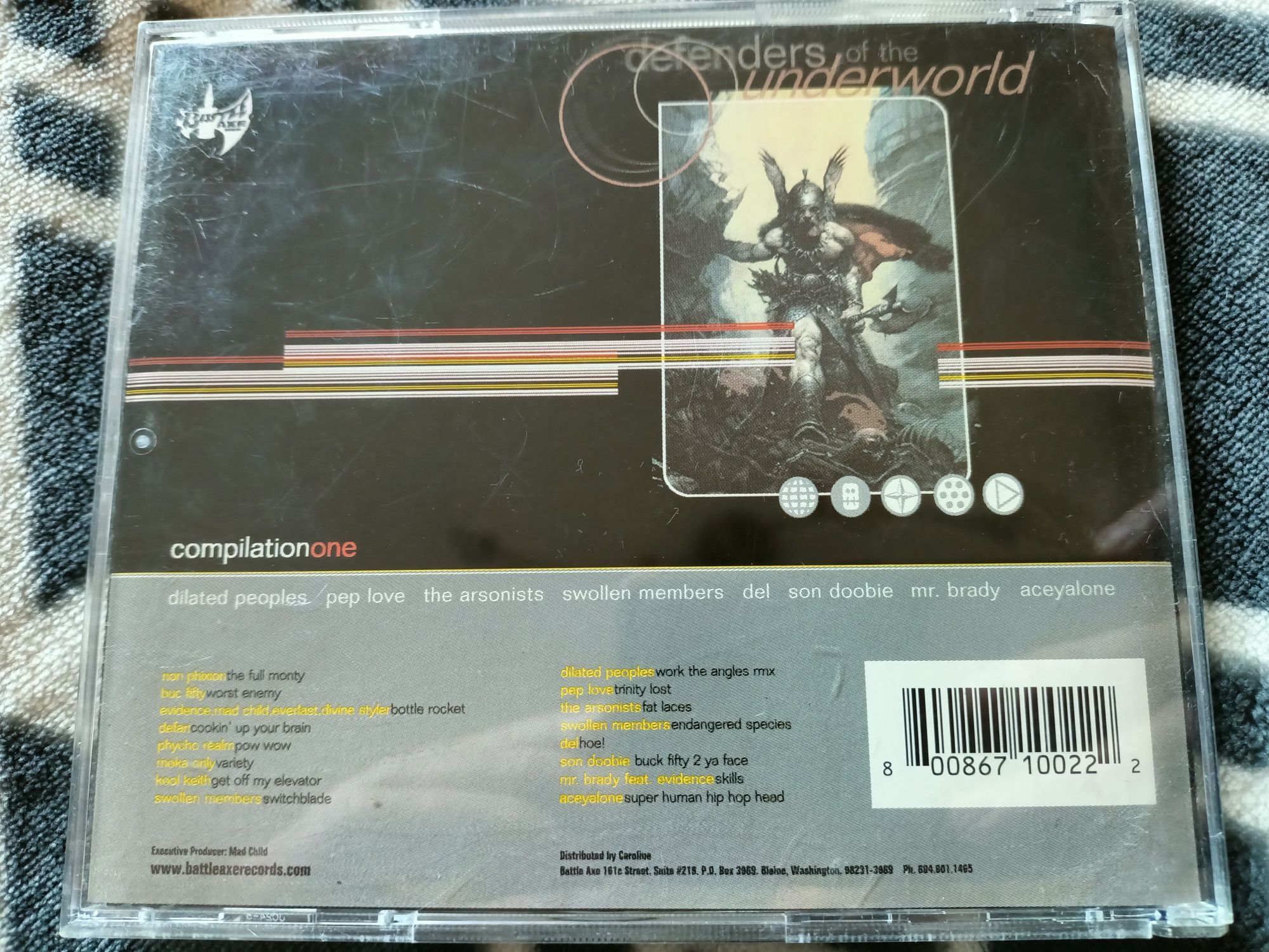 Defenders Of The Underworld (CD, Comp hip hop)(vg+) l