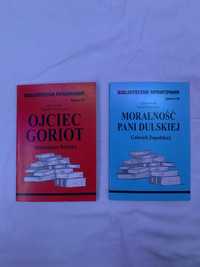 Biblioteczka opracowan Moralnosc Pani Dulskiej i Ojciec Goriot