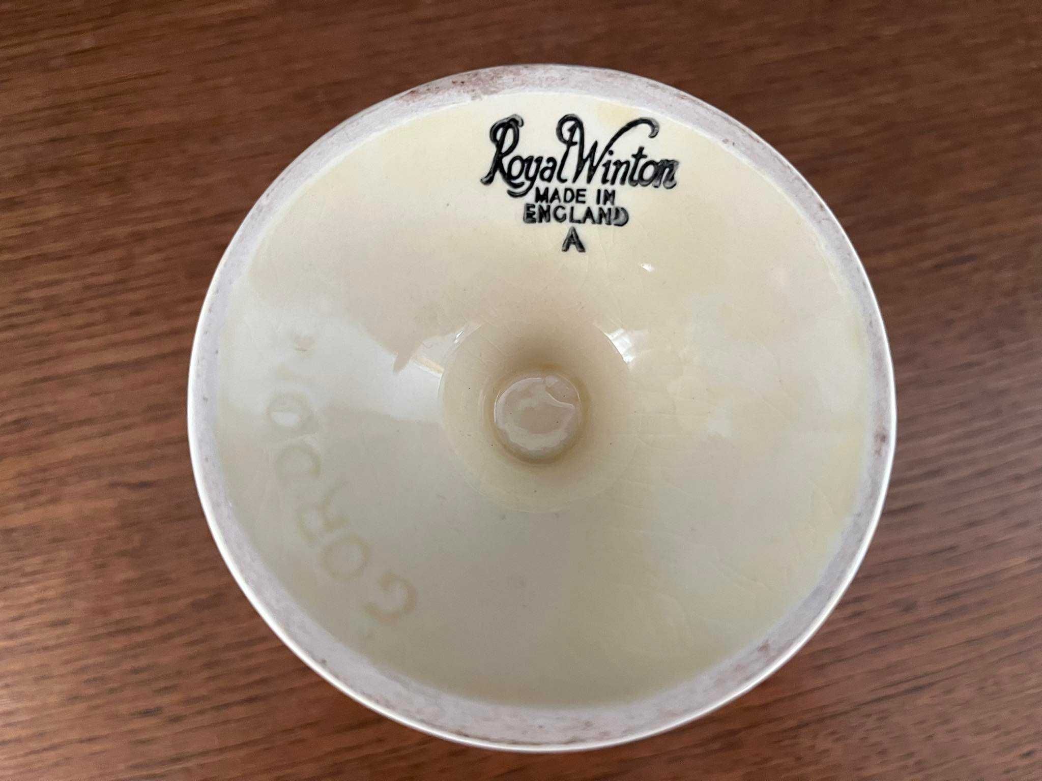 Kielich wazon stara porcelana Royal Winton