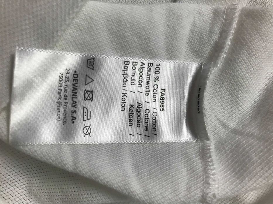 LACOSTE r.4XL oryginalna koszulka polo stan BDB