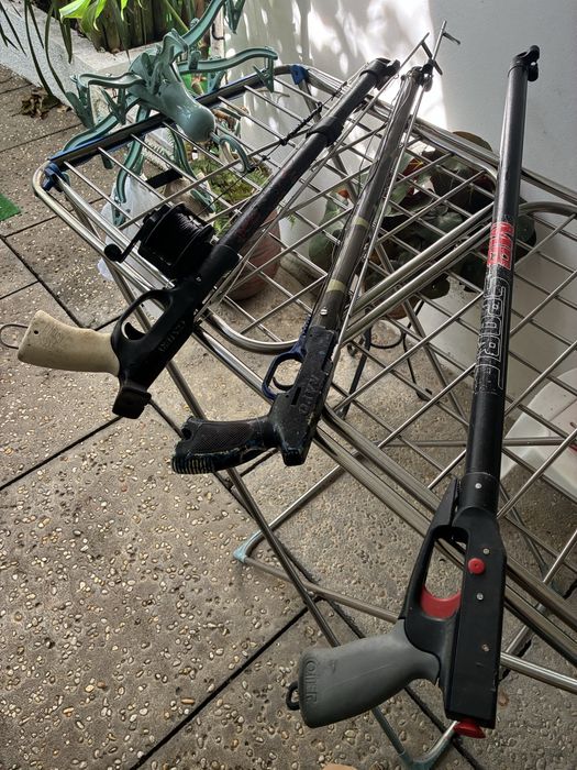 3 armas pesca submarina - para desocupar